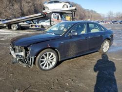 Salvage cars for sale from Copart Marlboro, NY: 2015 Audi A4 Premium Plus