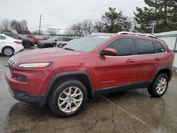 Jeep Grand Cherokee salvage cars for sale: 2015 Jeep Cherokee Latitude