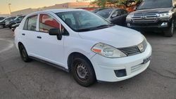 Nissan Versa salvage cars for sale: 2010 Nissan Versa S