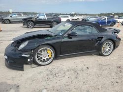 Porsche salvage cars for sale: 2012 Porsche 911 Turbo Cabriolet