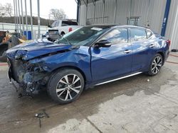 Nissan Maxima salvage cars for sale: 2018 Nissan Maxima 3.5S