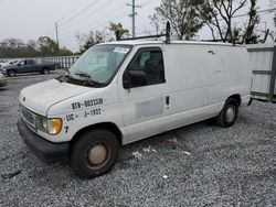 Ford Econoline e150 van salvage cars for sale: 2002 Ford Econoline E150 Van