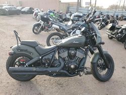 Salvage cars for sale from Copart Colorado Springs, CO: 2022 Indian Motorcycle Co. Chief Bobber Darkhorse ABS