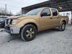 Nissan Frontier Crew cab le salvage cars for sale: 2005 Nissan Frontier Crew Cab LE