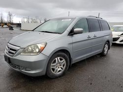 Vehiculos salvage en venta de Copart Portland, OR: 2007 Honda Odyssey EXL