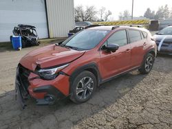 Subaru salvage cars for sale: 2024 Subaru Crosstrek Premium