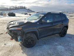 Jeep Cherokee salvage cars for sale: 2017 Jeep Cherokee Trailhawk