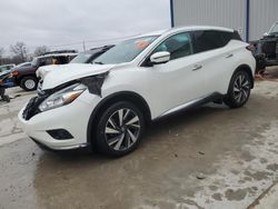 Nissan Murano salvage cars for sale: 2016 Nissan Murano S