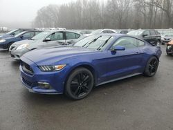 Salvage cars for sale from Copart Glassboro, NJ: 2016 Ford Mustang