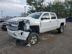 Salvage trucks for sale at Lexington, KY auction: 2017 Chevrolet Silverado K1500 LTZ
