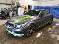 Mercedes-Benz c-Class salvage cars for sale: 2017 Mercedes-Benz C 43 4matic AMG