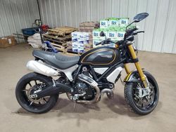 Ducati salvage cars for sale: 2018 Ducati Scrambler 1100