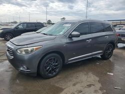 Salvage cars for sale from Copart New Orleans, LA: 2015 Infiniti QX60