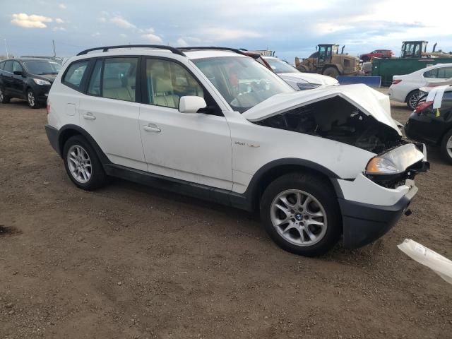 2004 BMW X3 2.5I