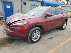 Jeep salvage cars for sale: 2016 Jeep Cherokee Latitude