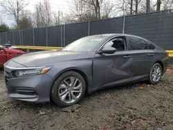 Honda Accord salvage cars for sale: 2018 Honda Accord LX