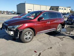 Infiniti Vehiculos salvage en venta: 2020 Infiniti QX60 Luxe