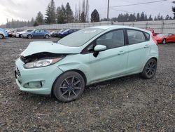 Ford salvage cars for sale: 2017 Ford Fiesta SE