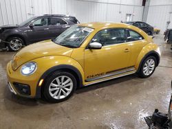 Volkswagen salvage cars for sale: 2017 Volkswagen Beetle Dune