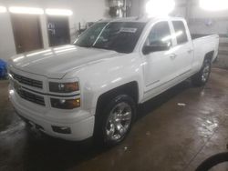 Chevrolet Silverado k1500 lt salvage cars for sale: 2015 Chevrolet Silverado K1500 LT