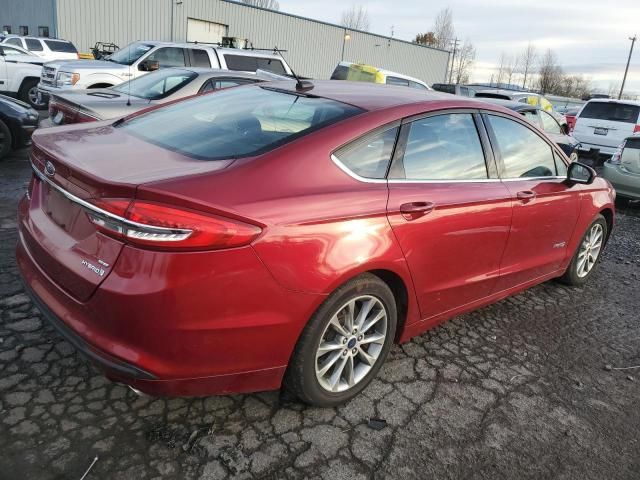 2017 Ford Fusion SE Hybrid