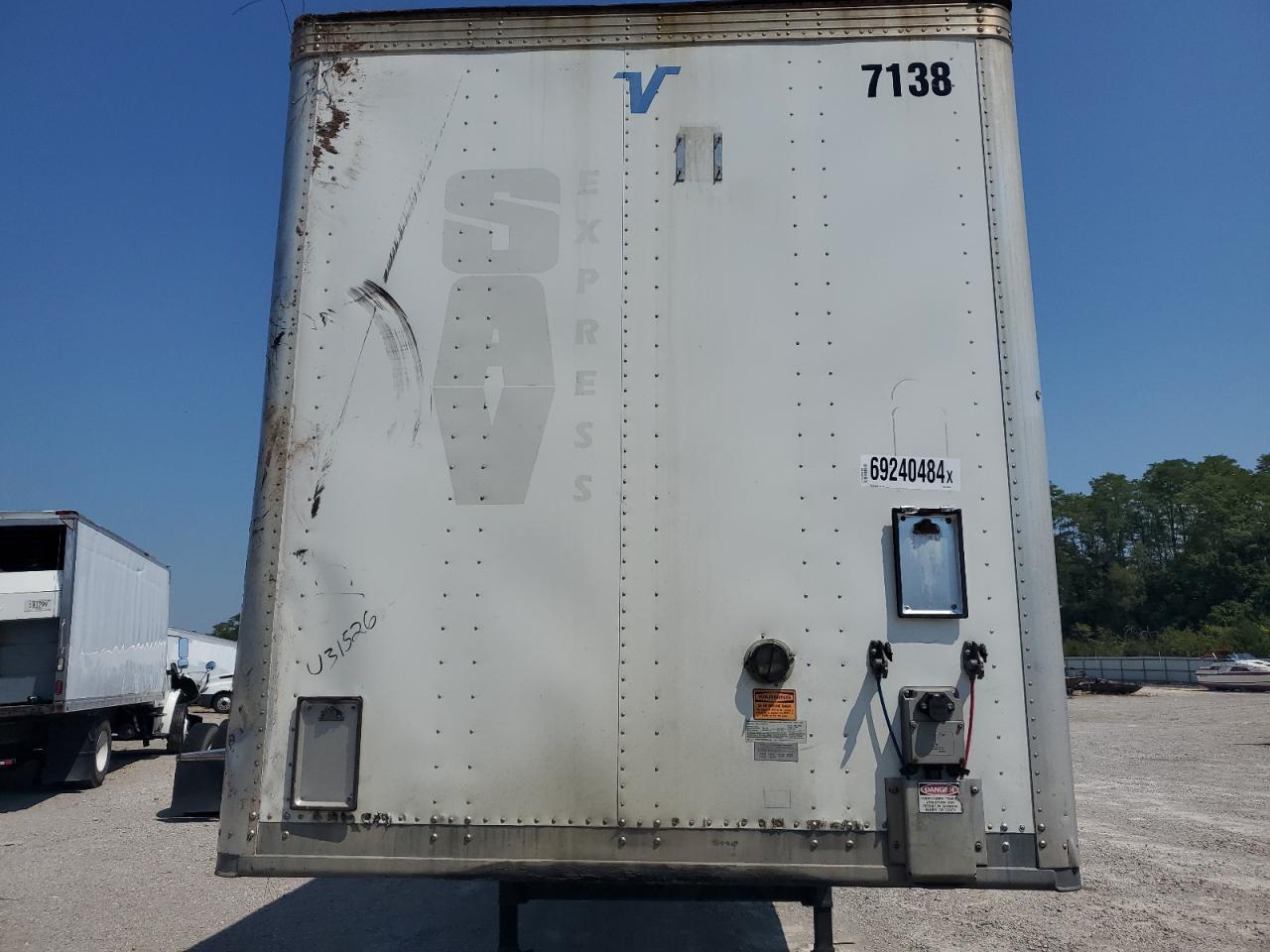 1986 Vanguard DRY Van