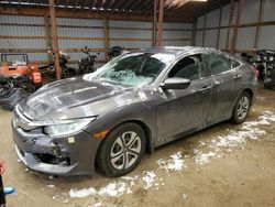 Honda salvage cars for sale: 2016 Honda Civic LX