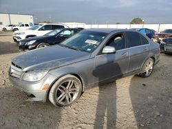 Mercedes-Benz c-Class salvage cars for sale: 2009 Mercedes-Benz C300