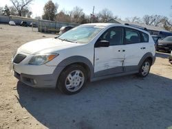 Pontiac Vibe salvage cars for sale: 2005 Pontiac Vibe