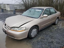 Honda Vehiculos salvage en venta: 2002 Honda Accord LX