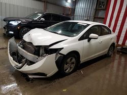 Honda Vehiculos salvage en venta: 2014 Honda Civic LX