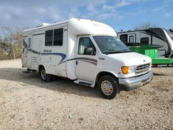 Salvage cars for sale from Copart San Antonio, TX: 2001 Ford Econoline E350 Super Duty Cutaway Van