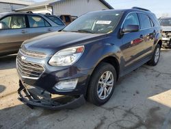 Chevrolet Vehiculos salvage en venta: 2017 Chevrolet Equinox LT