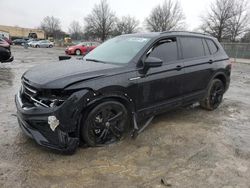 Volkswagen salvage cars for sale: 2023 Volkswagen Tiguan SE R-LINE Black