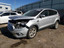 Ford Escape salvage cars for sale: 2017 Ford Escape SE