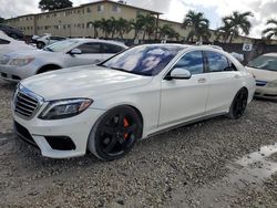 Mercedes-Benz salvage cars for sale: 2014 Mercedes-Benz S 550