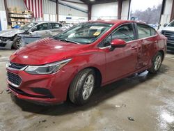 Chevrolet Cruze salvage cars for sale: 2017 Chevrolet Cruze LT