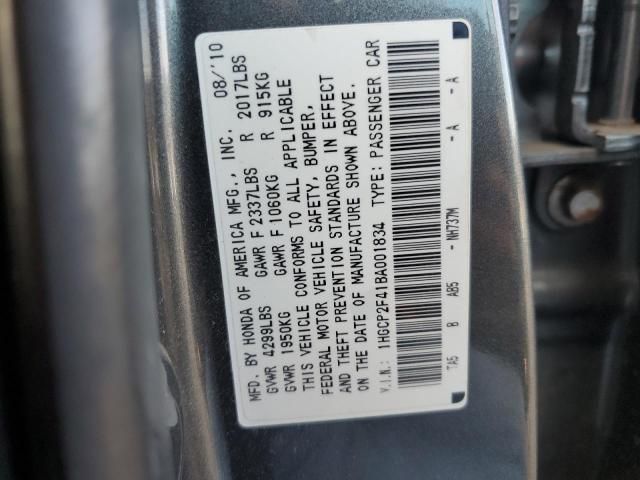 2011 Honda Accord LXP