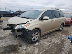 Toyota Sienna le salvage cars for sale: 2011 Toyota Sienna LE