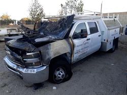 Salvage cars for sale from Copart Colton, CA: 2017 Chevrolet Silverado C3500