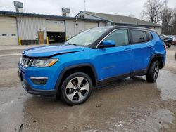 Salvage cars for sale from Copart York Haven, PA: 2018 Jeep Compass Latitude