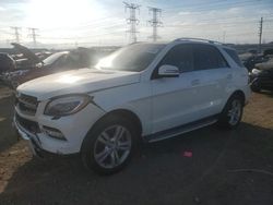 Mercedes-Benz m-Class salvage cars for sale: 2013 Mercedes-Benz ML 350 4matic