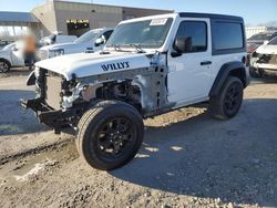 Jeep Wrangler salvage cars for sale: 2020 Jeep Wrangler Sport