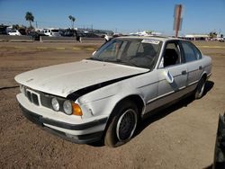 BMW 5 Series salvage cars for sale: 1989 BMW 535 I Automatic