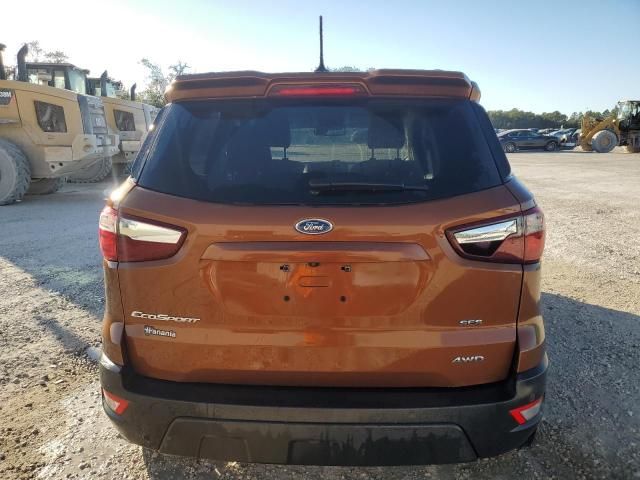 2019 Ford Ecosport SES