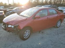 Vehiculos salvage en venta de Copart Waldorf, MD: 2010 Toyota Corolla Base