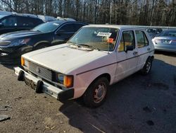 Volkswagen Rabbit salvage cars for sale: 1982 Volkswagen Rabbit L Custom