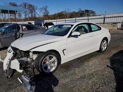 BMW 4 Series salvage cars for sale: 2014 BMW 428 XI