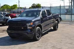 Chevrolet Silverado c1500 Custom salvage cars for sale: 2022 Chevrolet Silverado C1500 Custom