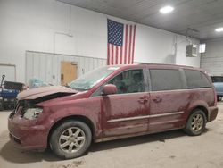 Salvage cars for sale from Copart Des Moines, IA: 2012 Chrysler Town & Country Touring